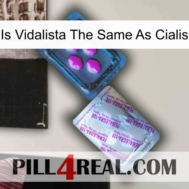 Is Vidalista The Same As Cialis 37